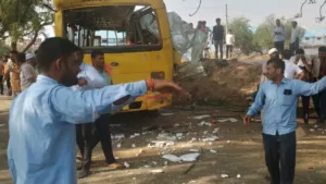 Mahendragarh School Bus Accident 